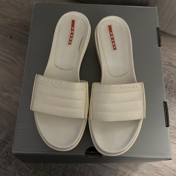 PRADA Authentic Calzature Donna Sandal - Picture 3 of 11